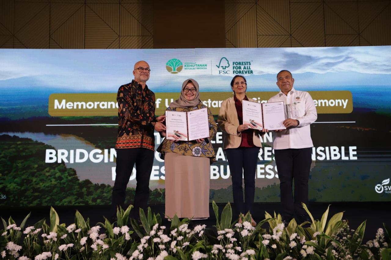 Kemenhut dan FSC Jalin Kerjasama Pengelolaan Hutan Berkelanjutan